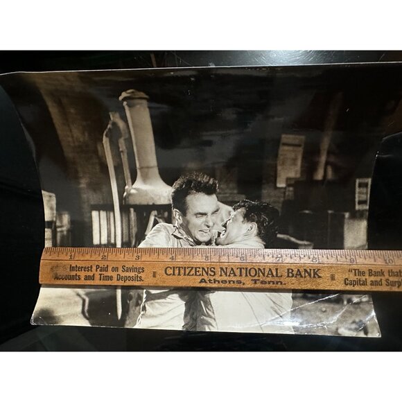 Vintage The Young Lions 1958 Montgomery Clift Fight Scene Movie Still Photo - Picture 8 of 14